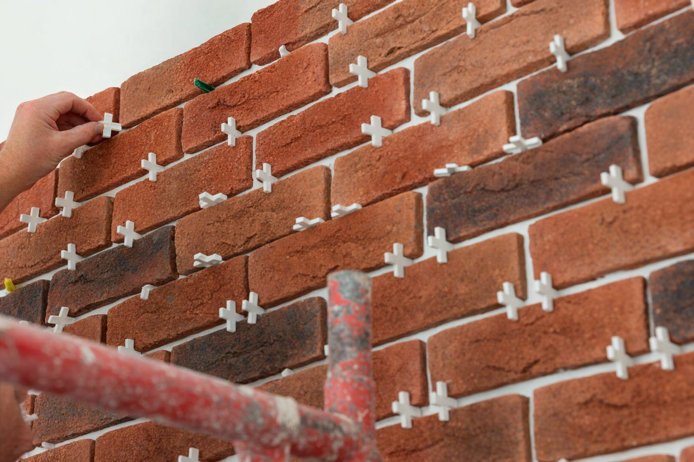 Brick wall installation in Folsom, CA